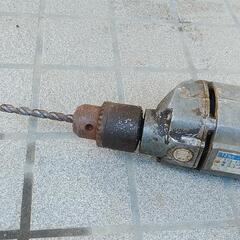 日本製マキタ電気ドリル　鉄工用特大中古品の画像