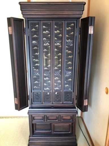 【値下げ】黒檀の仏壇