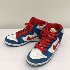 ★ジモティー割引有★ NIKE スニーカー SB DUNK HIGH ドラえもん CI2692-400 27.5cm 中古品