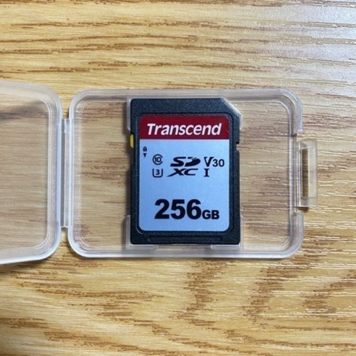 Trancend SDXC : CLASS10 UHS-I U3 V30 対応 256GB