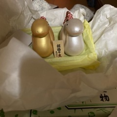干支置物(兎、虎、牛、ネズミ、犬、馬、蛇)の画像