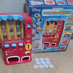 ディズニー　はじめてのえいご自動販売機　付属品すべて揃っています