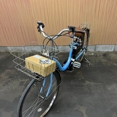 格安出品‼️ 電動自転車 ヤマハ パス ナチュラ 26インチ 新基準スイッチ 新品バッテリー付き✨ 充電器付き 配送可能◎ の画像