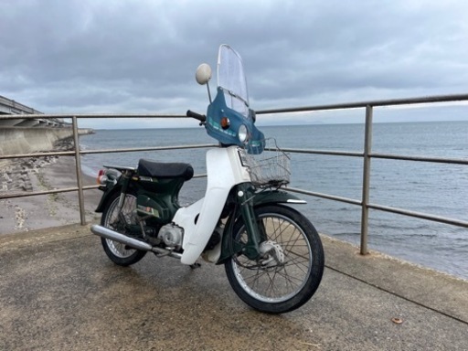 希少　スーパーカブ90 HA02 3速　風防付き