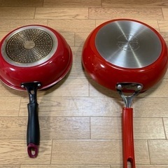 【譲渡先決定済】フライパン×2の画像