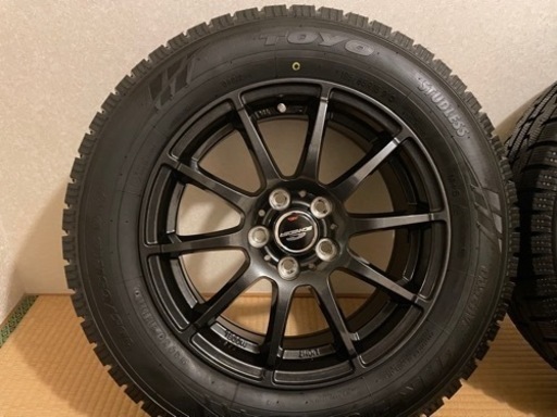 中古スタッドレスタイヤホイール４本セット（美品）