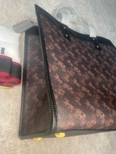 coach フィールド トート ウィズ ホース アンド キャリッジ プリント