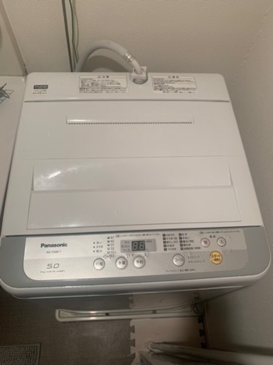 【美品】Panasonic洗濯機　5キロ