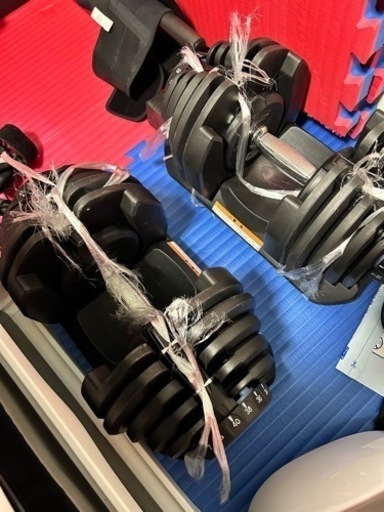 可変式ダンベル　40kg x 2🏋️