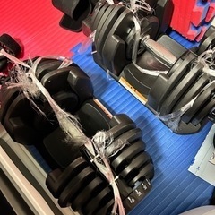 可変式ダンベル　40kg x 2🏋️