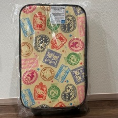 サンリオ　スタンプ柄キャリーケース　イエロー（価格ご相談ください）　