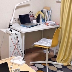 IKEAイケアデスク/チェアセット