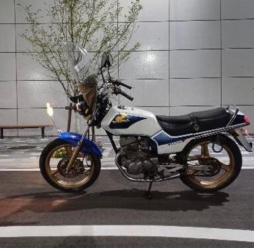 cb125t.ミニバブ.125cc.旧車.86年.規制前.16馬力.空冷.2発.ワンオフショート管.即ノリ.実働