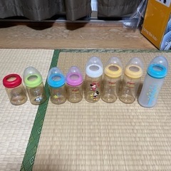 ピジョン　母乳実感　哺乳瓶　160ml４本と240ml４本＋おまけの画像