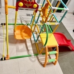 アンパンマン うちの子天才 カンタン折りたたみ、ブランコパークDX