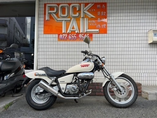★18万円　マグナ50 白　実働車　ホンダ　マグナ　AC13