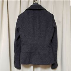カシミア混で軽い！Pコート風ジャケットの画像