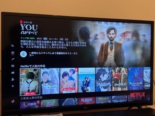 ＴＣＬ　３２Ｖ型ハイビジョン液晶テレビ　３２Ｓ５１５