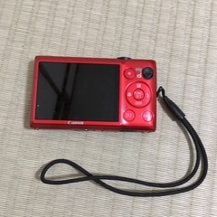 canoe IXY 410F レッド デジカメ 中古品 8GB SDHCメモリーカード付きの画像