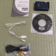 canoe IXY 410F レッド デジカメ 中古品 8GB SDHCメモリーカード付きの画像