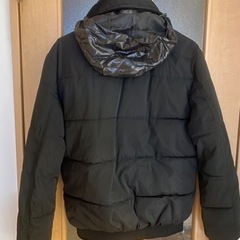 ZARA MAN✨メンズダウンジャケット✨高級感あり✨フード付き✨の画像