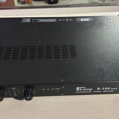 ジャンク品　 thomann S-100mk2 パワーアンプ