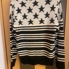 楽天購入✨定価5,000円弱✨SPIRAL NEWS✨スター柄ニット✨の画像