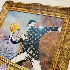 売約済正規品 DEATH NYC  世界限定100枚 ルイヴィトン バンクシー　1点物の画像