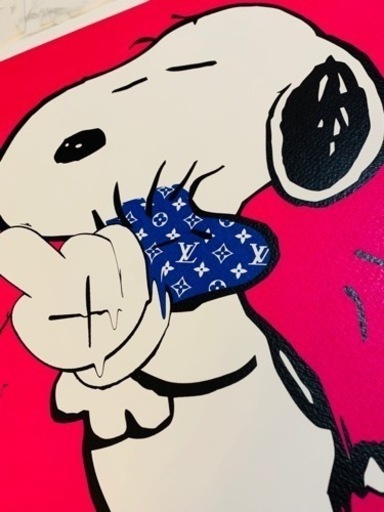 売約済正規品 DEATH NYC  世界限定100枚 ヴィトン スヌーピー