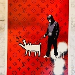 売約済正規品 DEATH NYC 世界限定100枚 ルイヴィトン バンクシー