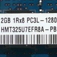 PC3L-12800E (DDR3-1600)ECC付 低電圧対応２GB４枚 skhynixの画像