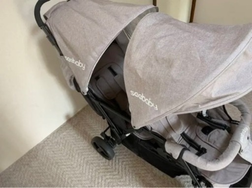 see baby2人乗りベビーカー