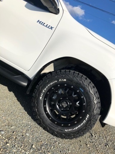 プラド　ハイラックス　純正サイズ　265/65/17 BFグッドリッチ　オールテレーン