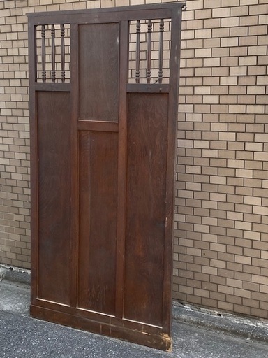 ◎お値下げしました‼️ 古い洋館 ホールスタンド 傘立て 帽子掛け コートハンガー ミラー アトリエ 玄関 収納 衝立 店舗什器 鏡 建具 古家具 ◎お値下げしました‼️ 古い洋館 ホールスタンド 傘立て 帽子掛け