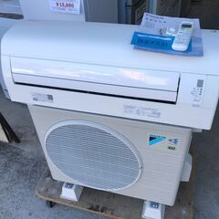 【動作保証あり】DAIKIN 2015年 2.2kw 6畳用 冷暖房ルームエアコン AN22SFNS ストリーマ空気清浄【管理KR344】