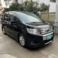 車検2年付き　ステップワゴンスパーダ　フリップダウンモニター付き