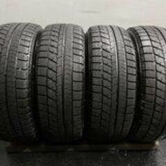 BS BLIZZAK VRX 215/60R16 16インチ スタッドレス 4本 2019年製 ヴェゼル CX-3 オデッセイ エスティマ等　(TE892)クレジットカード QRコード決済可能