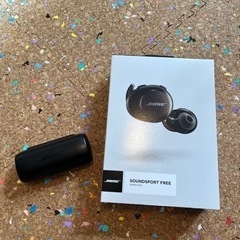 【美品】BOSE ワイヤレスイヤホン黒 付属品あり