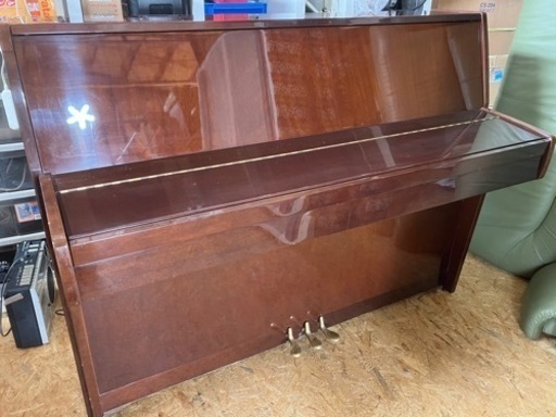 カワイ アップライトピアノ CE-7 現状品  Kawai 木目 支柱4本