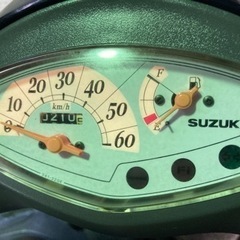 【売約済】美品 実働 BT新品 スズキ CA45A レッツ4  4スト インジェクションバイク 原付 スクーター ブラックの画像