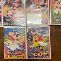 クレヨンしんちゃん映画DVD10作品の画像