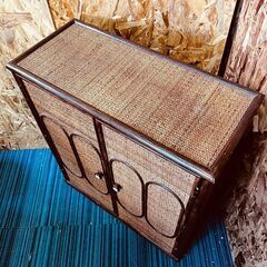  10988  シューズボックス　靴箱　両開き   🚗2月18、19日大阪～尼崎方面 条件付き配送無料！🚗    の画像