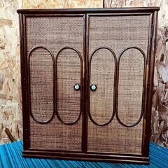  10988  シューズボックス　靴箱　両開き   🚗2月18、19日大阪～尼崎方面 条件付き配送無料！🚗    の画像