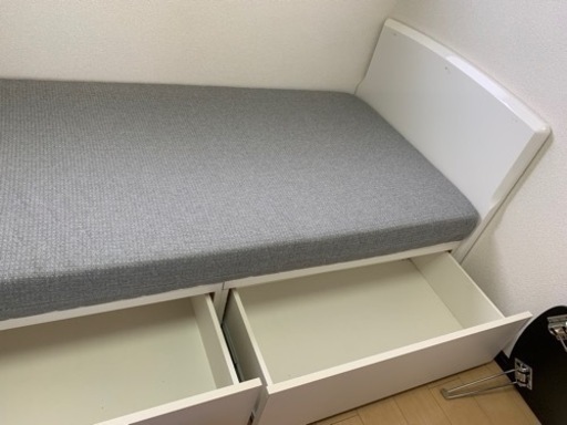【美品】シングルベッド分解渡し