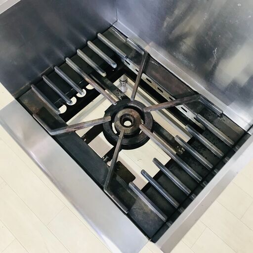 山口)下松市より　ガスローレンジ　1口コンロ　FGTL6-60A　フジマック　※受皿なし　BIZKB16H