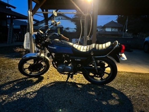 Kawasaki Z250FT (ゆ) 友部のカワサキの中古あげます・譲ります