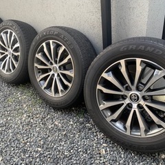 美品 150系ランドクルーザープラド 純正ホイール タイヤセット...