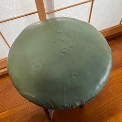 レトロ　丸いすの画像