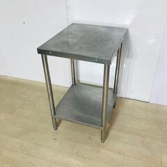 山口)下松市より　ステンレス作業台　幅50㎝×奥60㎝×高さ36...