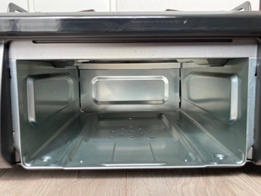 【美品】Rinnai ガスコンロ ブラック RTE564BKR